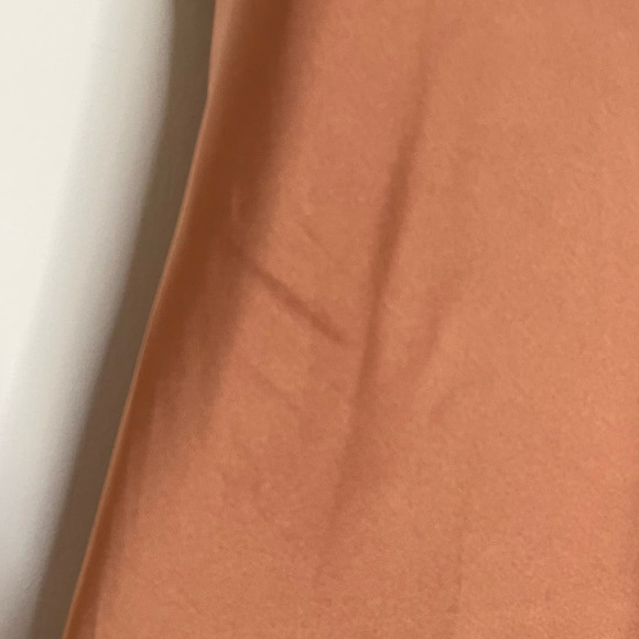 Show Me Your Mumu Jasmine Halter Maxi Dress Copper Luxe Satin Medium - Picture 6 of 10